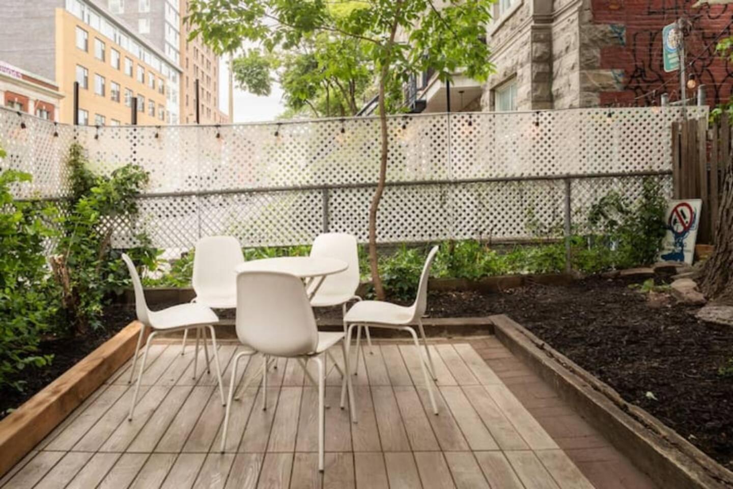 מונטריאול Heart Of Mtr For Memerable Experiance 2 Backyard 7Minmetro Fully Renovated & Equipped מראה חיצוני תמונה