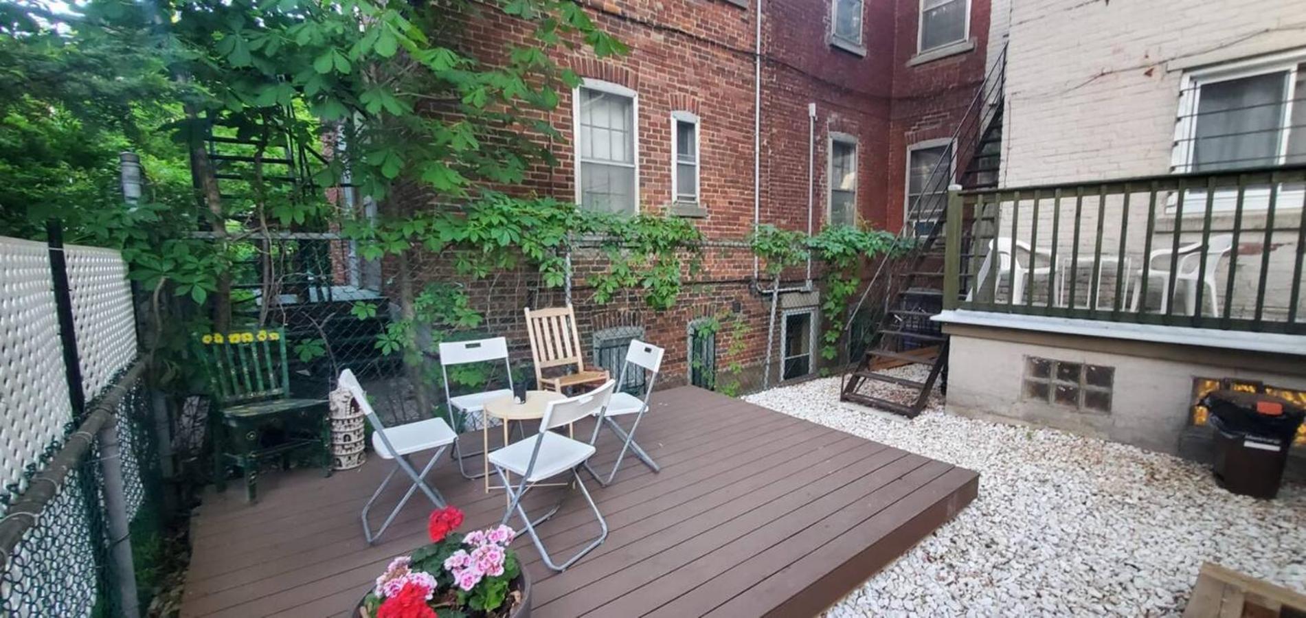מונטריאול Heart Of Mtr For Memerable Experiance 2 Backyard 7Minmetro Fully Renovated & Equipped מראה חיצוני תמונה